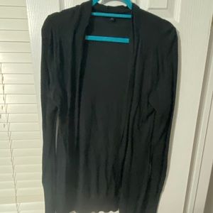 Black cardigan sweater size L